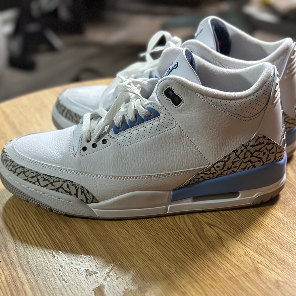 Jordan Carolina 3s size 12 pre worn